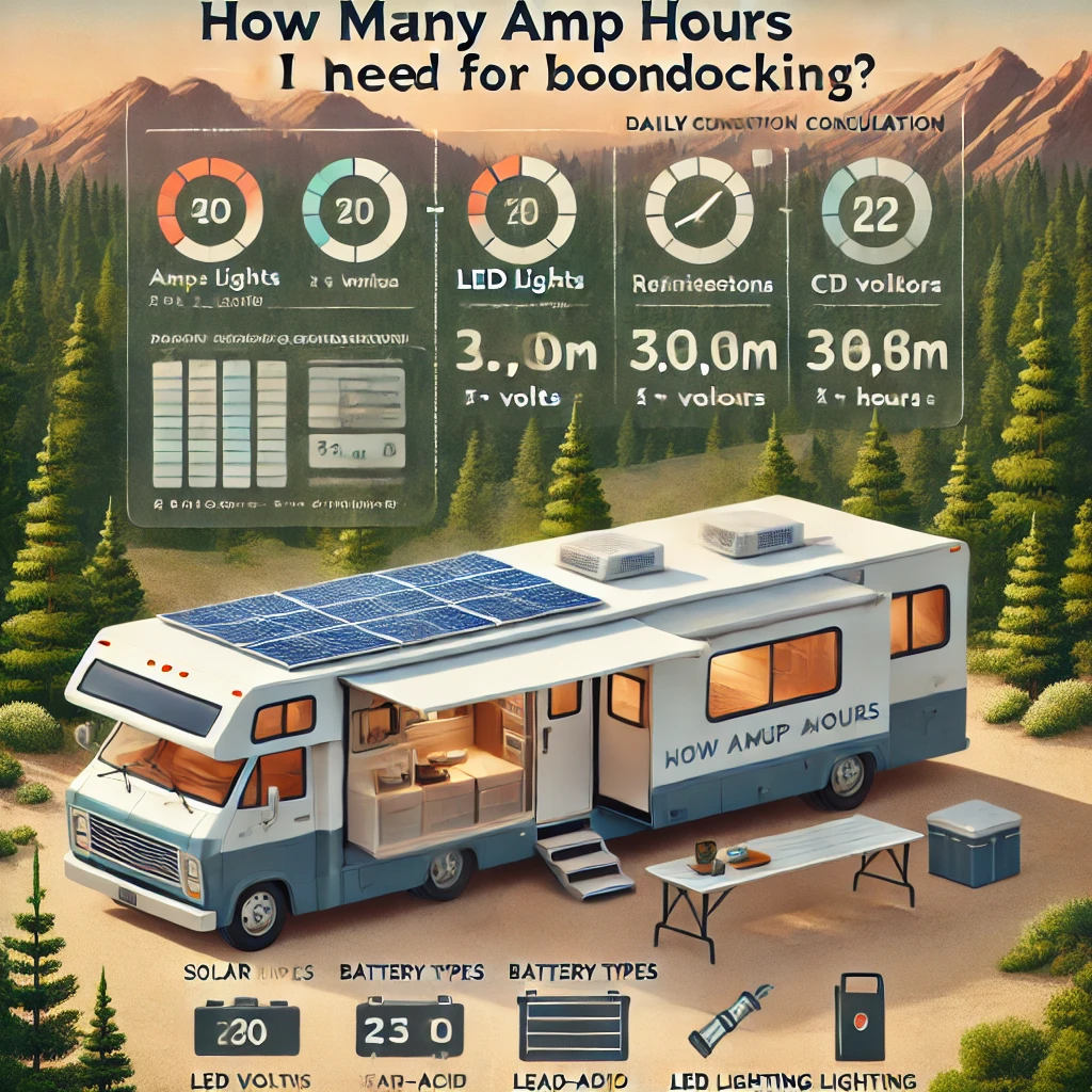 How Many Amp Hours Do I Need for Boondocking