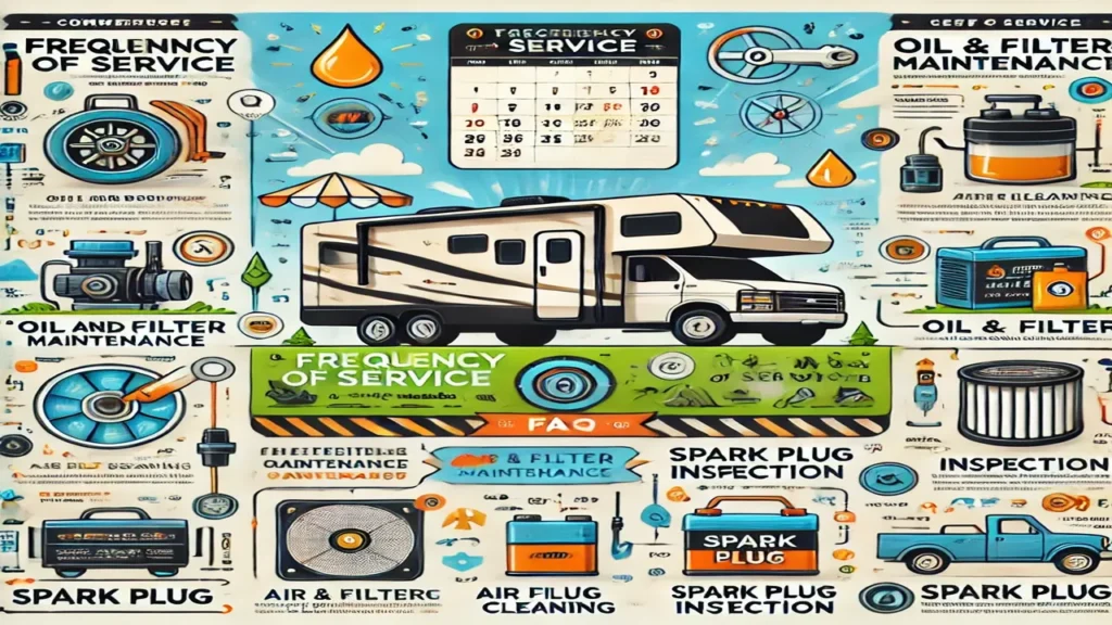 how to maintain RV generator.