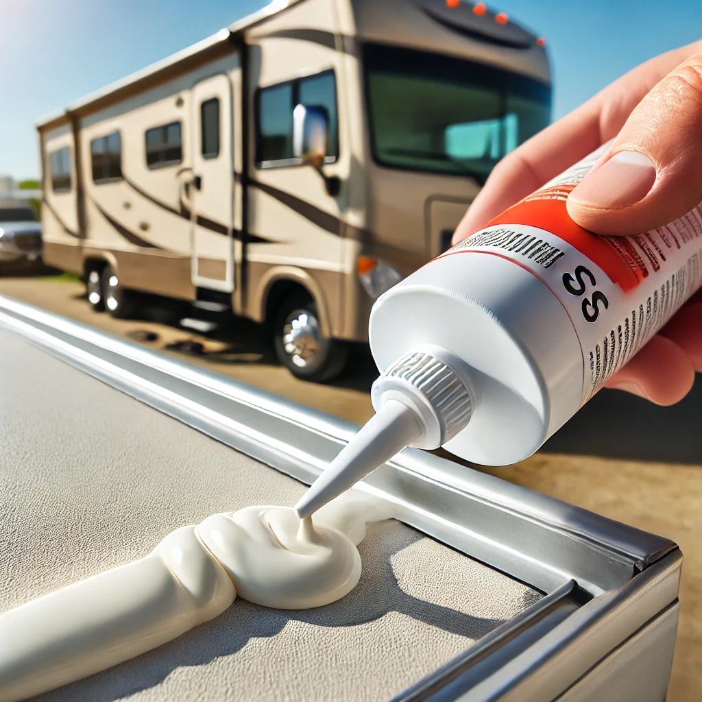 RV sealant_ How to Install Motion-Sensor Security Lights on RV