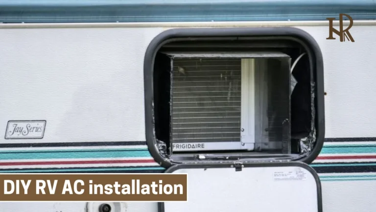 How to install window AC in RV by yourself_ DIY RV AC installation